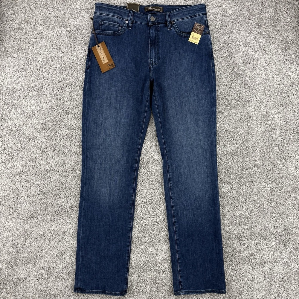 34 Heritage Charisma Jeans Mens NWT Size Tag-35x34/Fits-35x33 Stretch MSRP: $195